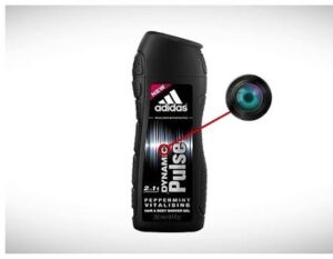shower gel type of spy camera 